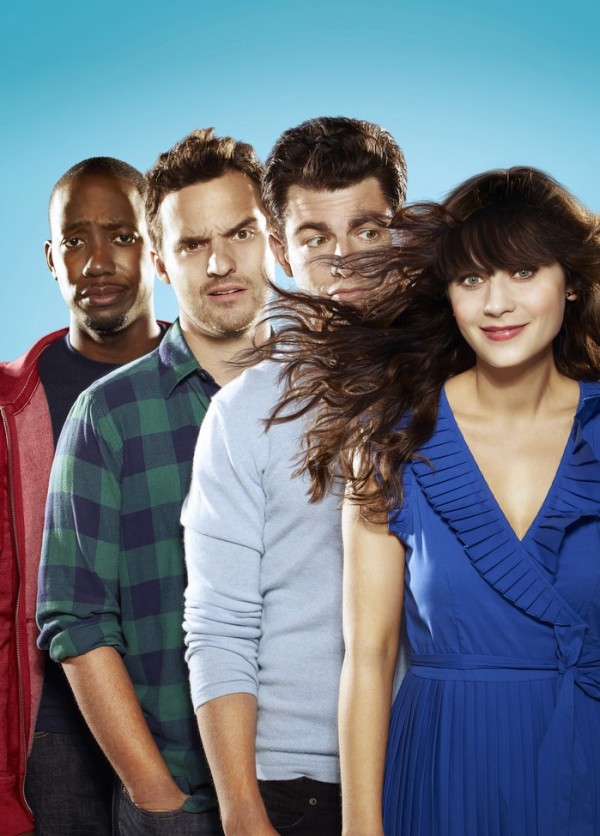 MTV_NEW GIRL_Winston (Lamorne Morris)_Nick (Jake Johnson)_Schmidt (Max Greenfield)_Jess (Zooey Deschanel) (2)