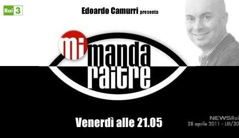 Torna stasera Mi Manda Rai Tre, con Edoardo Camurri | Digitale terrestre: Dtti.it