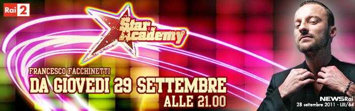Al via questa sera "Star Academy" su Rai 2 | Digitale terrestre: Dtti.it