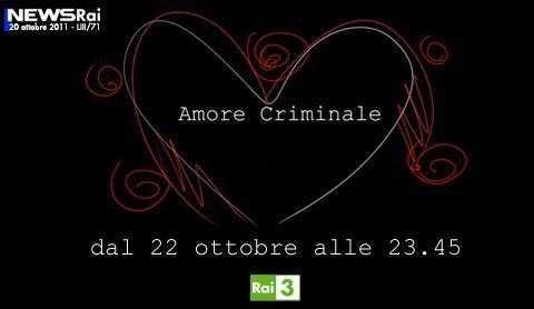 Rai 3: "Amore Criminale", trasmissione dedicata alla violenza sulle donne | Digitale terrestre: Dtti.it