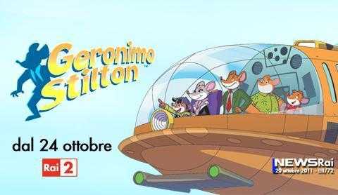 Torna Geronimo Stilton su Rai 2 | Digitale terrestre: Dtti.it