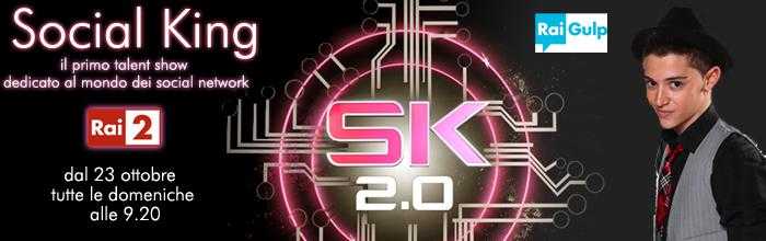 ‘Social King 2.0′, il web talent show arriva su Rai Gulp | Digitale terrestre: Dtti.it