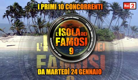 L'Isola dei famosi al via il 24 Gennaio, scelti i primi 10 concorrenti | Digitale terrestre: Dtti.it