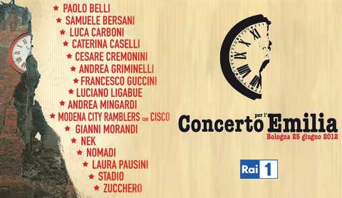 Rai: in diretta da Bologna il concerto per l'Emilia | Digitale terrestre: Dtti.it