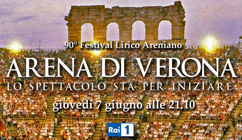 Rai 1: Arena di Verona 2012, lo spettacolo sta per cominciare | Digitale terrestre: Dtti.it