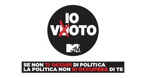 Nuova fase della campagna MTV "Io voto" | Digitale terrestre: Dtti.it