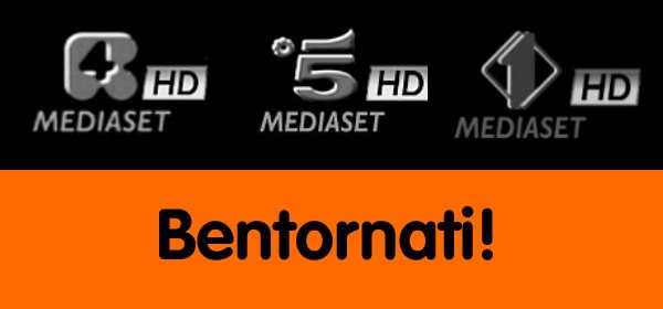 Mediaset: tornano Canale 5 HD e Rete 4 HD | Digitale terrestre: Dtti.it