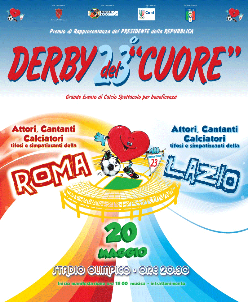 Derby del cuore 2013: trasmissione in diretta in esclusiva su Sky Sport | Digitale terrestre: Dtti.it