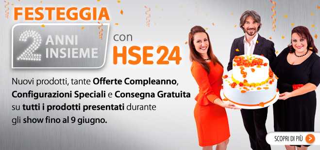 HSE24 compie due anni!!! | Digitale terrestre: Dtti.it