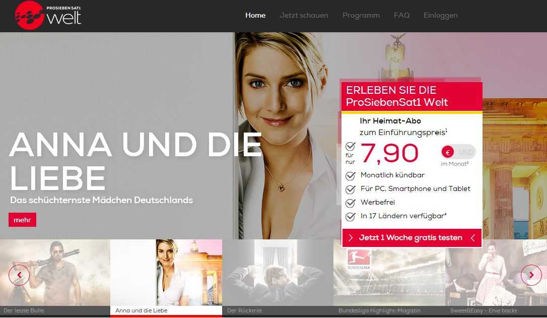 ProSiebenSat.1 Welt: un modo nuovo facile e veloce per connettersi e sentirsi a casa con i propri programmi preferiti! | Digitale terrestre: Dtti.it