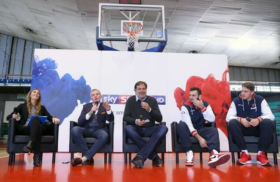 SKY SPORT presentazione stagione BASKET BEKO LEGA SERIE A