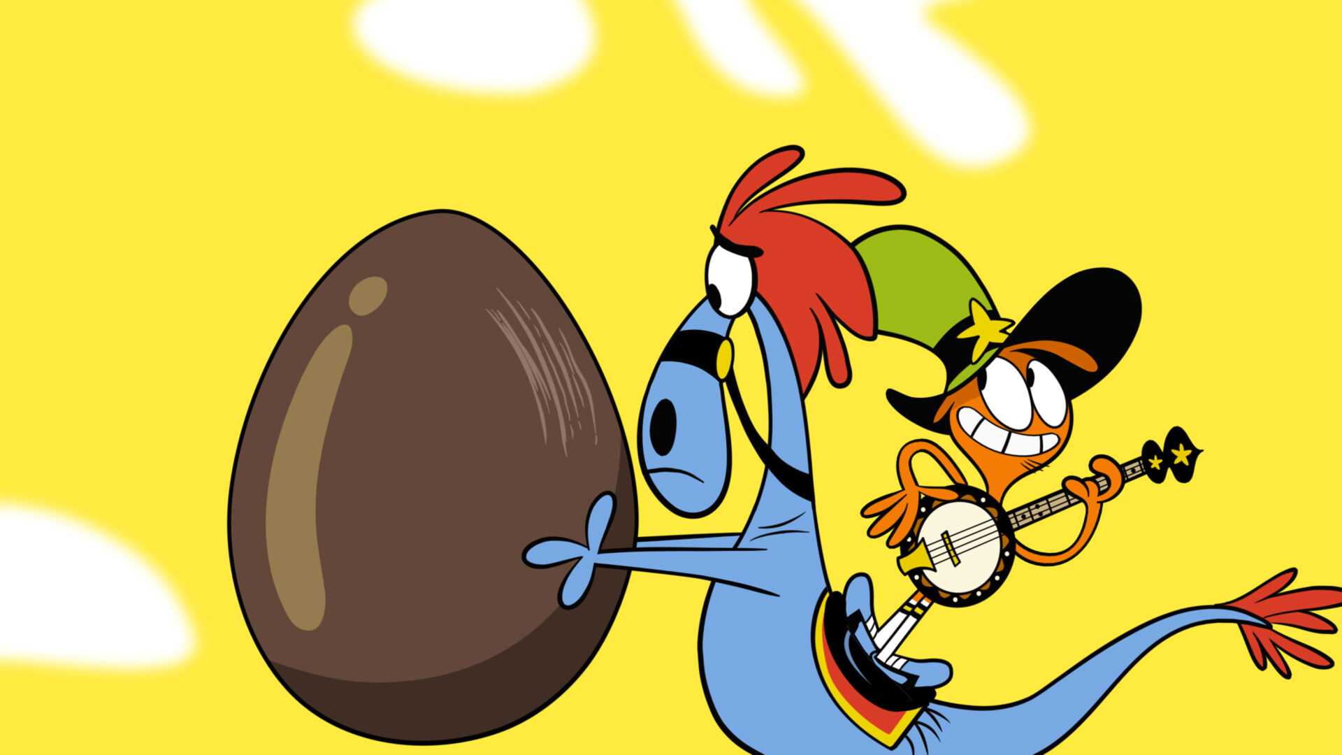 WANDER OVER YONDER - "The Egg" - Wander and Sylvia try to soften the heart of a ferocious flying dragon by reuniting it with its lost egg, but it's Sylvia who ends up needing a lesson or two on being gentle and nurturing. This episode of "Wander Over Yonder" will air FRIDAY, SEPTEMBER 13 (9:00 PM - 9:30 PM ET/PT), on Disney Channel. (DISNEY CHANNEL)
SYLVIA, WANDER