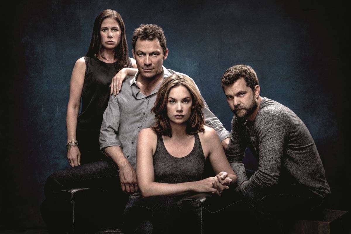 Maura Tierney as Helen, Dominic West as Noah, Ruth Wilson as Alison and Joshua Jackson as Cole in The Affair (Season 2). - Photo: Steven Lippman/SHOWTIME