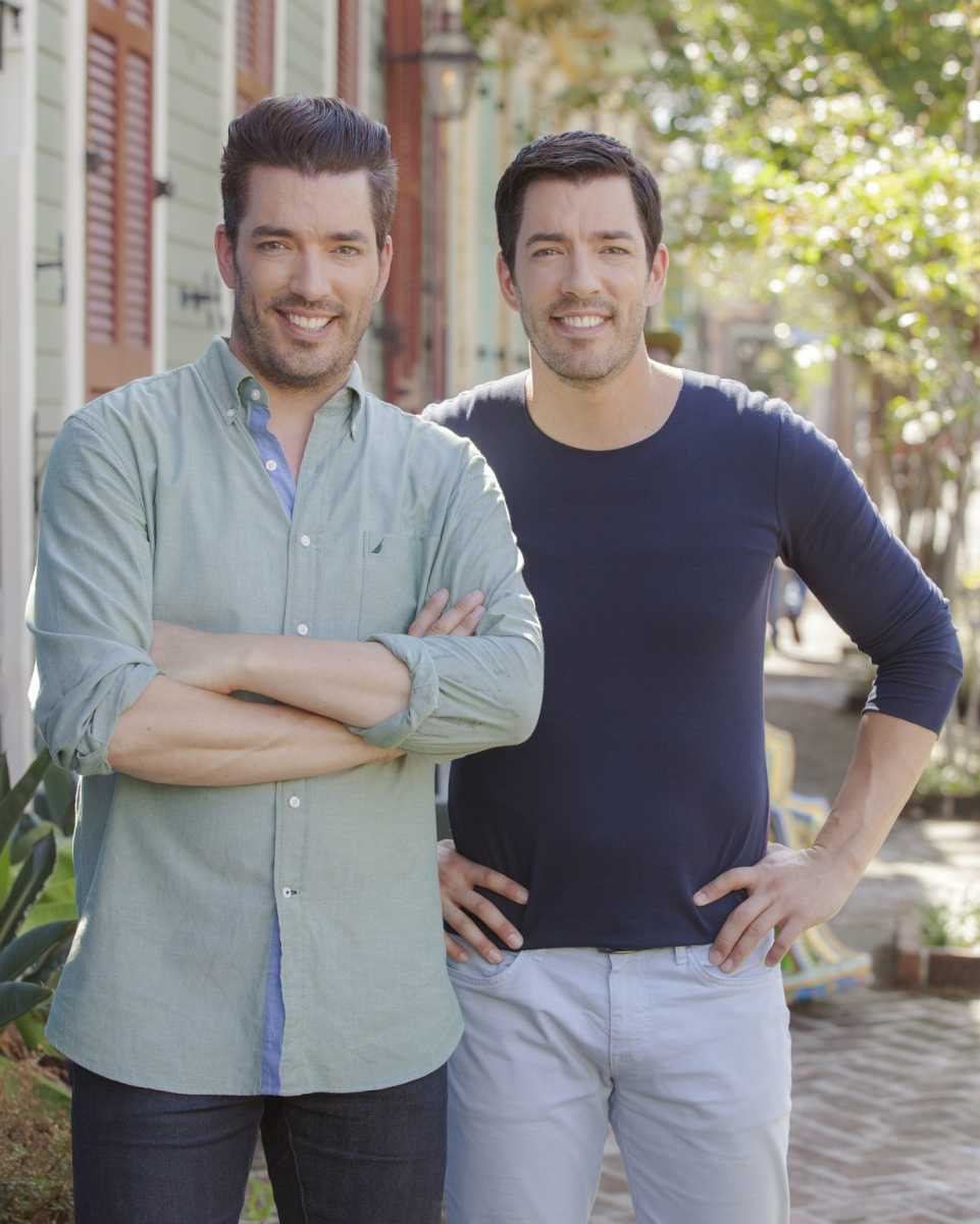 Jonathan and Drew Scott during the finale of Brothers Take New Orleans.