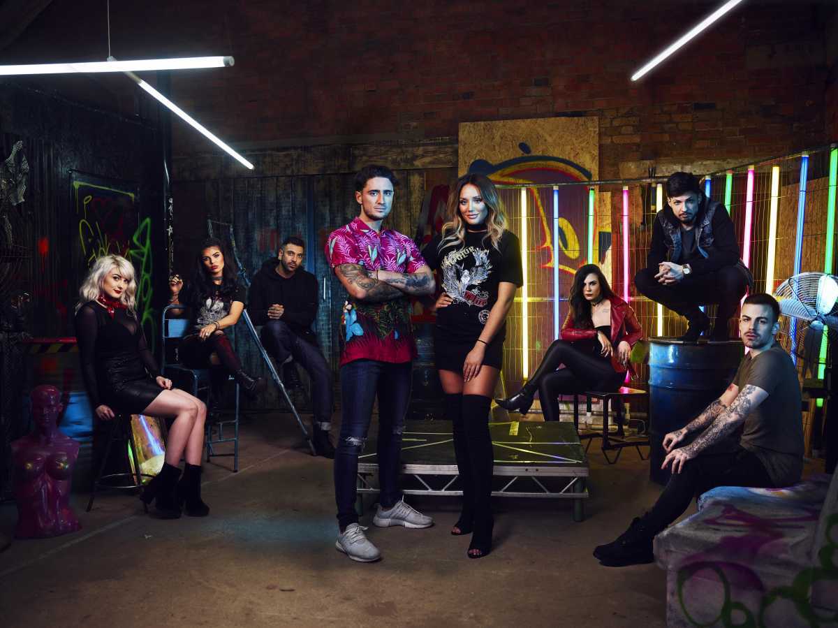 Press Shots for Just Tattoo Of Us, MTV show, starting March 2017 - Presenters Stephen Bear and Charlotte Crosby