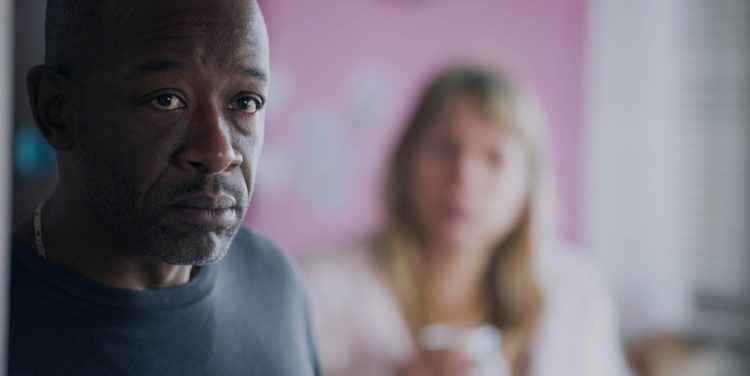 Lennie James as Nelson "Nelly" Rowe and Kerry Godliman as Martine "Teens" Betts
Photographer: Justin Downing