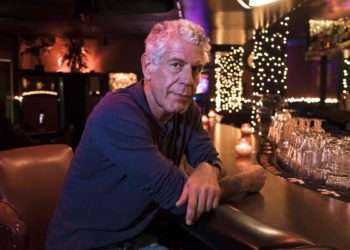 July 26, 2017: Anthony Bourdain at the Shanghai Room and Northstar Diner while filming Parts Unknown in Seattle, Washington on July 26, 2017. (photo by David Scott Holloway)