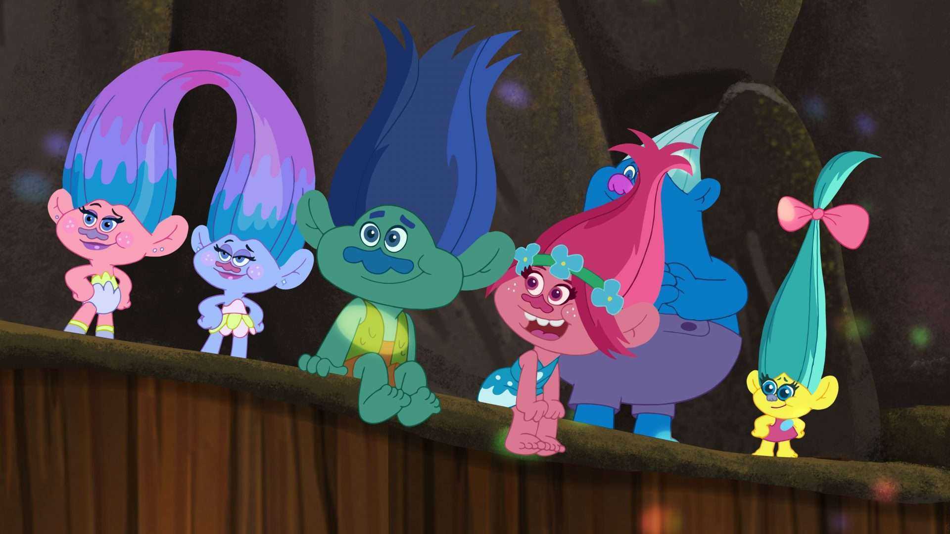 Su Frisbee la nuova serie "Trolls la festa continua!" Dtti