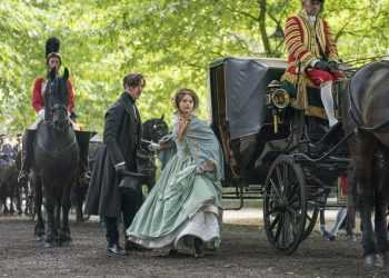 Picture Shows: Prince Albert played by Tom Hughes and Queen Victoria played by Jenna Coleman