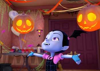 VAMPIRINA - "Hauntleyween" - Vampirina and her family invite their Transylvanian friends to celebrate Halloween in Pennsylvania. This episode of "Vampirina" airs Monday, October 1 (10:30 - 11:00 A.M.) on Disney Channel. (Disney Junior)
VAMPIRINA