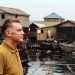 Picture Shows: Chris Packham in Lagos, Nigeria Chris Packham