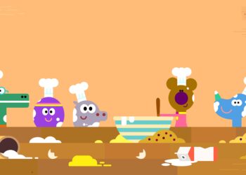 The Squirrels are making a little bit of a mess!