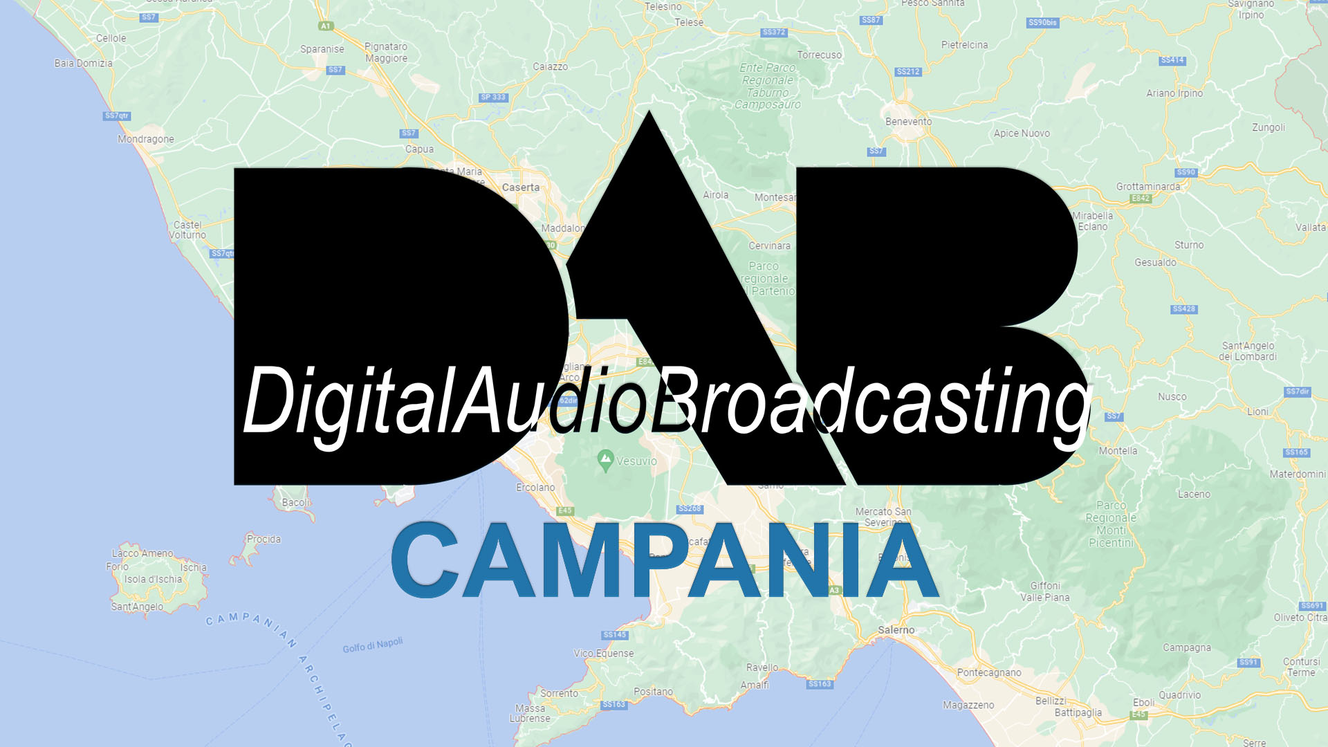 MUX e frequenze radio DAB Campania