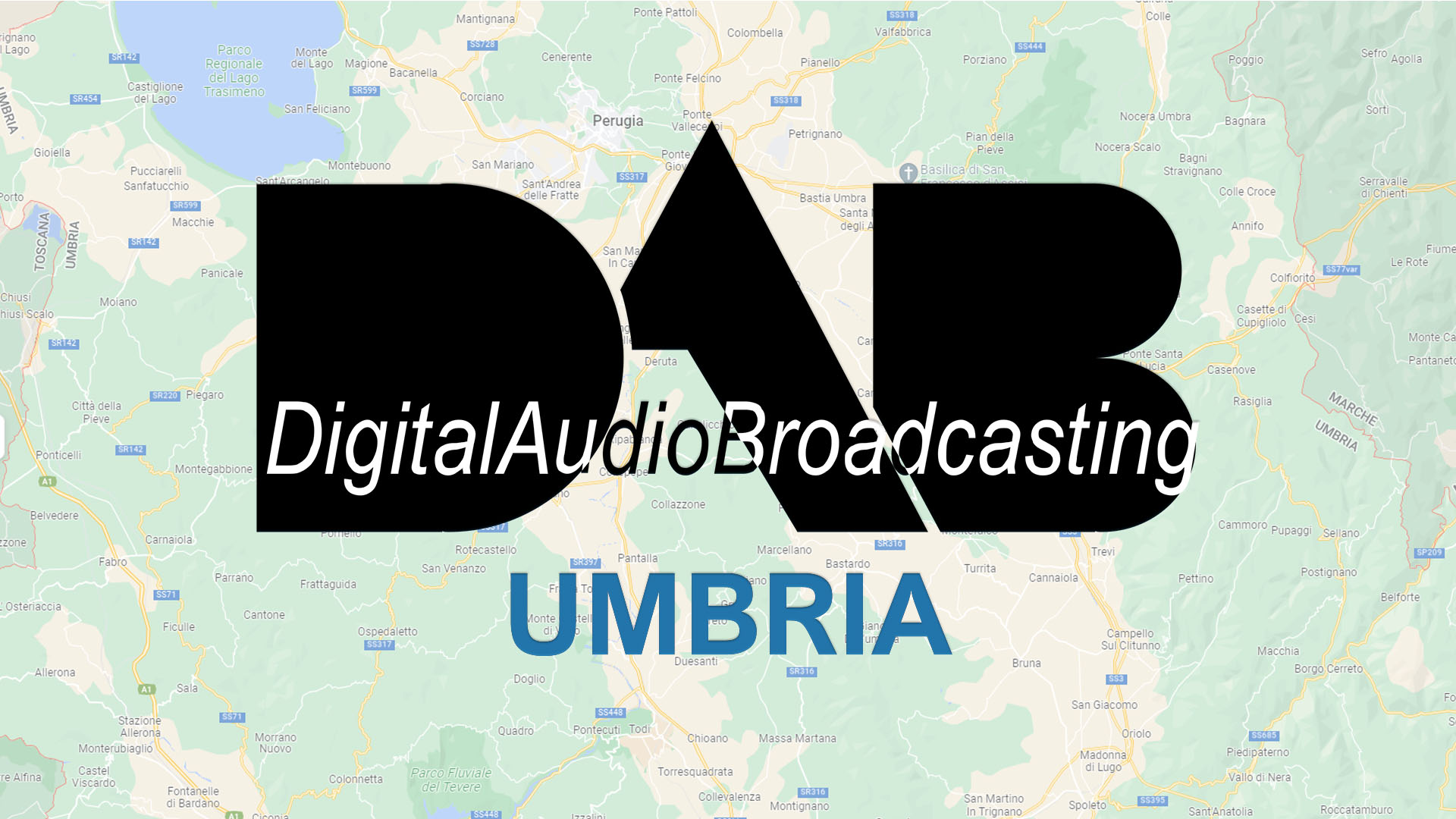 MUX e frequenze radio DAB Umbria