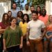 Judges Alex Guarnaschelli & Gabriele Bertaccini with all the contestants, as seen on Ciao House Season 1